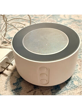 Letsfit Portable Sound Machine Speaker One Size White Grey